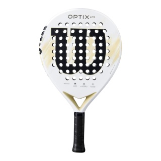 Wilson Optix V2 Lite Paddle Racket 355g/Round White